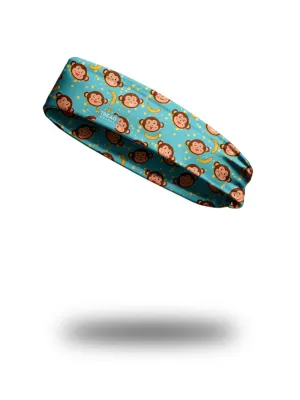 All-Season Contoured Headband - Silly Monkeys