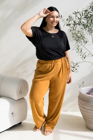 Frankie Lounge Pant | Toffee | FINAL SALE