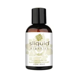 Lubricant Hybrid - Sliquid Organics Silk Lubricant - 4.2 oz