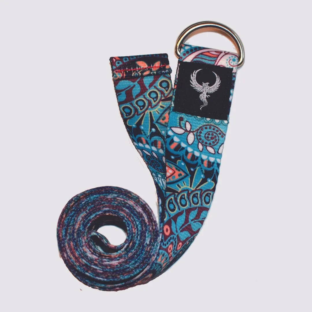 Yoga Strap - Teal Tranquility - wholesale